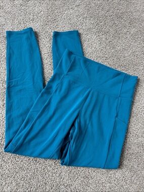 REI Teal High-Waist Leggings